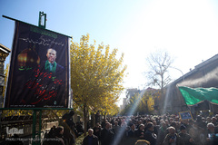 مراسم تشییع پیکر مرحوم «موسوی قهار» مداح و مناجات خوان پیشکسوت