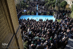 مراسم تشییع پیکر مرحوم «موسوی قهار» مداح و مناجات خوان پیشکسوت