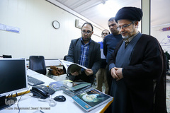 بازدید دبیر شورای عالی انقلاب فرهنگی