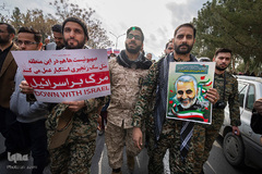 سوگواری شهادت سپهبد حاج قاسم سلیمانی در سراسر ایران