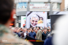 سوگواری شهادت سپهبد حاج قاسم سلیمانی در سراسر ایران