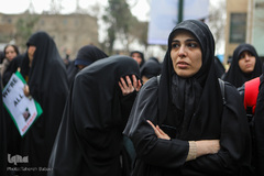 راهپیمایی دانشجویان دانشگاه های تهران در پی شهادت سردار قاسم سلیمانی