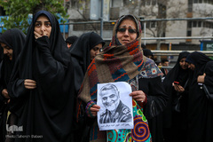 راهپیمایی دانشجویان دانشگاه های تهران در پی شهادت سردار قاسم سلیمانی