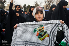 تجمع مردم تهران به مناسبت شهادت سردار سپهبد قاسم سلیمانی در میدان فلسطین