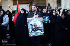 مراسم تشییع پیکر مطهر شهید سپهبد سلیمانی