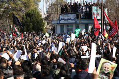 مراسم تشییع پیکر مطهر شهید سپهبد سلیمانی