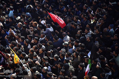 مراسم تشییع پیکر مطهر شهید سپهبد سلیمانی