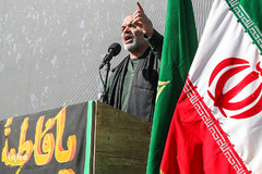 راهپيمايي سوگواران سردار دل‌ها در شيراز