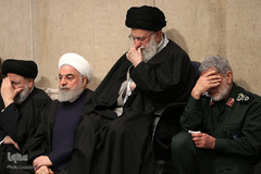 مراسم بزرگداشت سردار شهید حاج قاسم سلیمانی و شهدای جنایت تروریستی آمریکا در حسینیه امام خمینی (ره)