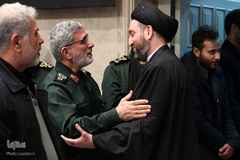 مراسم بزرگداشت سردار شهید حاج قاسم سلیمانی و شهدای جنایت تروریستی آمریکا در حسینیه امام خمینی (ره)