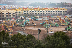 ساخت بیمارستان ۱۰۰۰ تختخوابی در ۱۰ روز