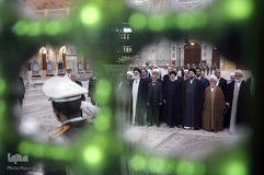 تجدیدمیثاق رئیس قوه قضائیه با آرمان های امام خمینی(ره)