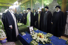 تجدیدمیثاق رئیس قوه قضائیه با آرمان های امام خمینی(ره)