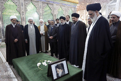 تجدیدمیثاق رئیس قوه قضائیه با آرمان های امام خمینی(ره)