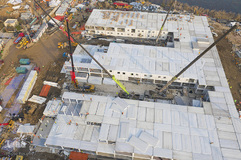 تکمیل شدن بیمارستان هزار تختخوابی چین