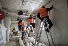 تکمیل شدن بیمارستان هزار تختخوابی چین