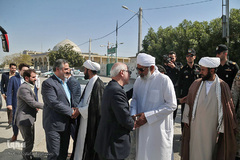 محفل انس با قرآن کاروان قرآنی انقلاب در شهرستان جاسک