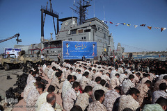 محفل انس با قرآن کاروان قرآنی انقلاب در منطقه سوم نبوت نیروی دریایی ارتش جمهوری اسلامی ایران