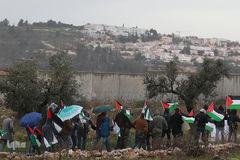 اعتراضات به معامله قرن در کرانه باختری