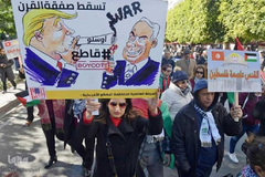 ادامه تجمعات اعتراضی علیه «معامله قرن» در جهان