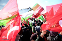 ادامه تجمعات اعتراضی علیه «معامله قرن» در جهان