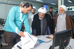 بازدید مدیر حوزه‌های علمیه خواهران کشور از ایکنا