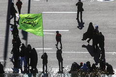 حماسه یوم الله ۲۲ بهمن از نمای برج آزادی