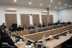 دیدار جمعی از دل باختگان سردار دلها از جمهوری آذربایجان با ابوذر ابراهیمی ترکمان، رئیس سازمان فرهنگ و ارتباطات اسلامی