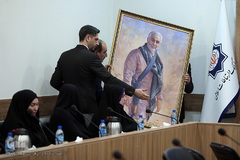 دیدار جمعی از دل باختگان سردار دلها از جمهوری آذربایجان با ابوذر ابراهیمی ترکمان، رئیس سازمان فرهنگ و ارتباطات اسلامی