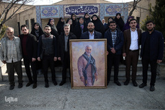 دیدار جمعی از دل باختگان سردار دلها از جمهوری آذربایجان با ابوذر ابراهیمی ترکمان، رئیس سازمان فرهنگ و ارتباطات اسلامی