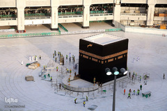 تعطیلی طواف کعبه