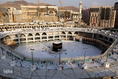 تعطیلی طواف کعبه