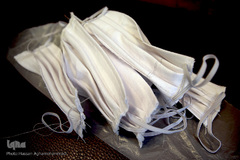 کارگاه خیریه تولید ماسک در تماشخانه «سرو»