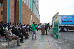 رونمایی از آزمایشگاه بیولوژیک سیار بسیج