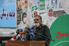 رونمایی از آزمایشگاه بیولوژیک سیار بسیج