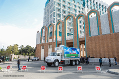 رونمایی از آزمایشگاه بیولوژیک سیار بسیج