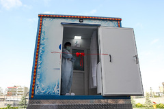 رونمایی از آزمایشگاه بیولوژیک سیار بسیج