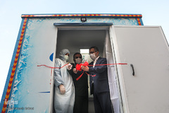 رونمایی از آزمایشگاه بیولوژیک سیار بسیج