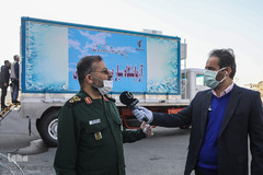 رونمایی از آزمایشگاه بیولوژیک سیار بسیج