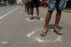 رعایت فاصله ایمنی در کشورهای مختلف