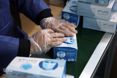 افتتاح خط تولید بزرگترین کارخانه تولید ماسک جنوب غرب آسیا در شهرک صنعتی اشتهارد