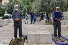 حال و هوای نمازگزاران فلسطینی در ماه رمضان