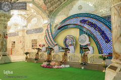 جزءخوانی قاریان نونهالان در حرم علوی