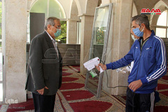 اقامه نماز جمعه در طَرطوس سوریه