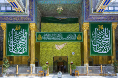 آذین بندی کربلا به مناسبت ولادت امام حسن(ع)