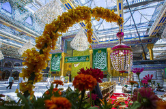 آذین بندی کربلا به مناسبت ولادت امام حسن(ع)