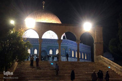 بازگشایی مسجد الاقصی در بیت المقدس بر روی نمازگزاران فلطسینی بعد از ۶۰روز ممنوعیت ورود و اقامه نماز