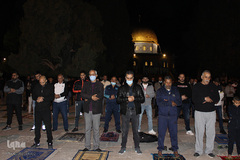 بازگشایی مسجد الاقصی در بیت المقدس بر روی نمازگزاران فلطسینی بعد از ۶۰روز ممنوعیت ورود و اقامه نماز