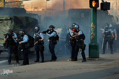 اعتراضات ضد نژادپرستی در پی قتل جرج فلوید، مرد سیاهپوست آمریکایی در شهرهای مختلف آمریکا