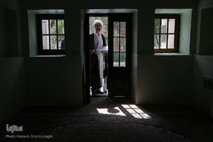 حجره طلبگی امام خمینی در مدرسه فیضیه قم